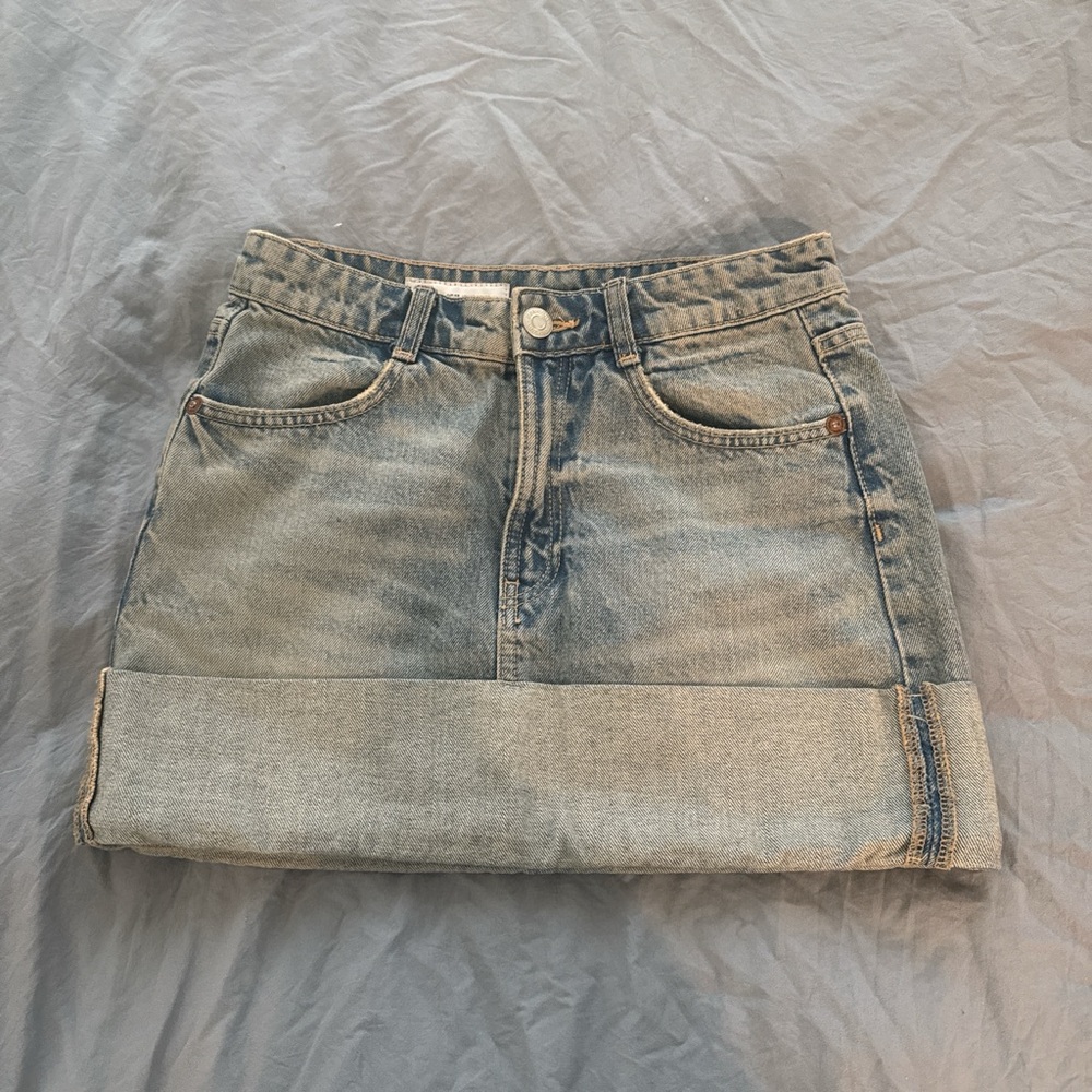 Zara denim skirt
